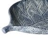 Blue Resin Leaf Tabletop Tray, Small (7.5")
